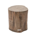 Elementi Home - Daintree Concrete Side Table - Redwood