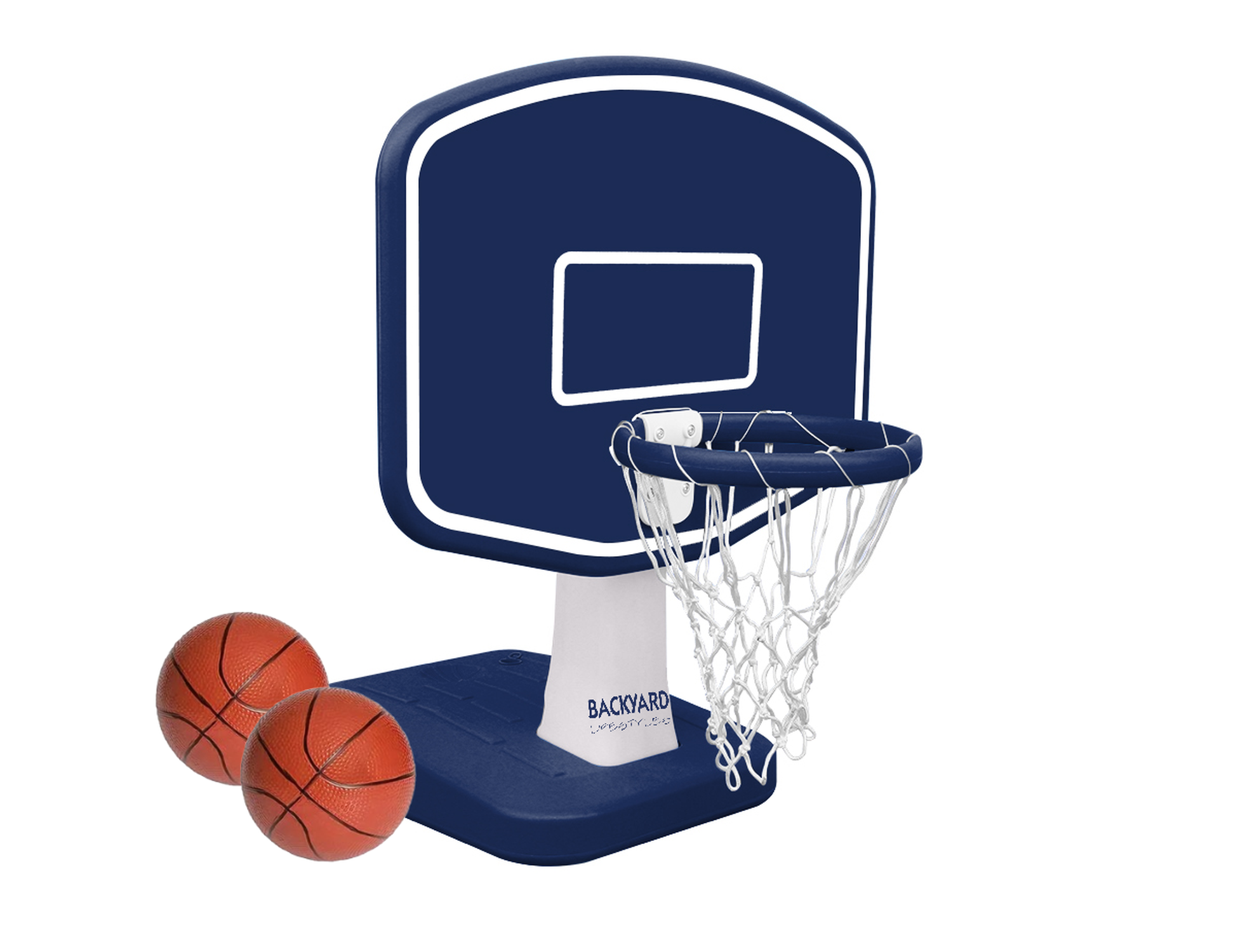 Backyard Lifestyles - Poolside Basketball Hoop – Dark Blue