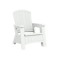 Suncast - Adirondack Chair w/Storage - Ice Cube