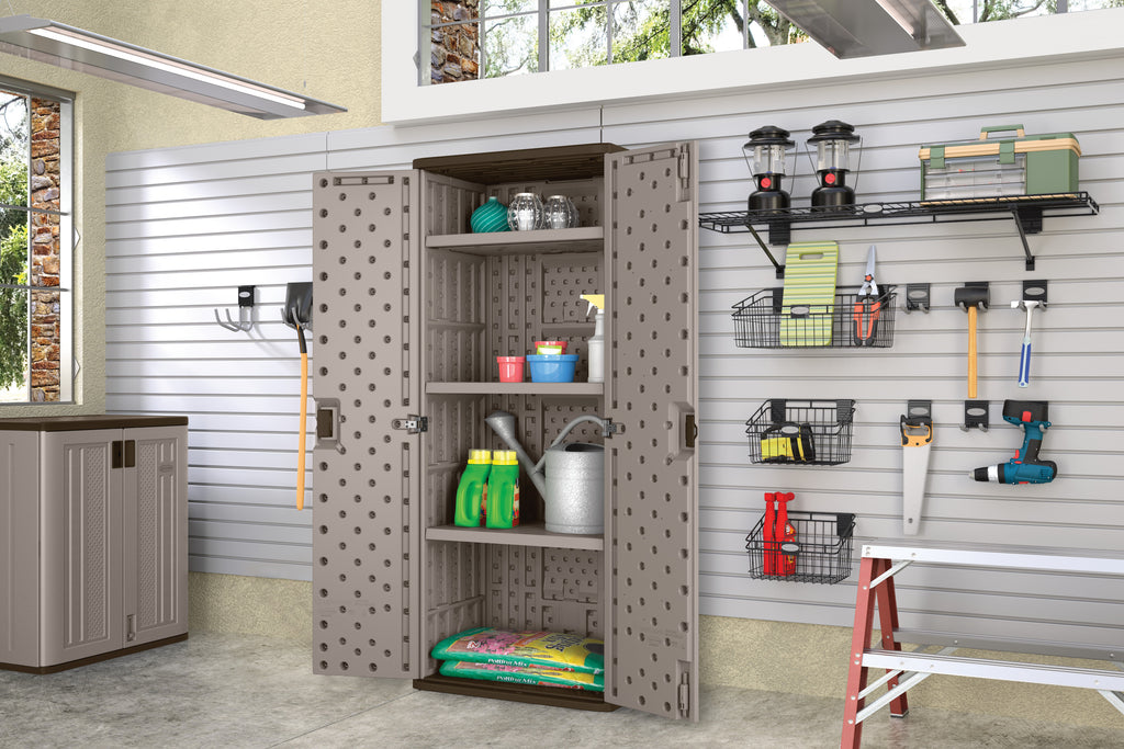 Suncast - Tall Storage Cabinet