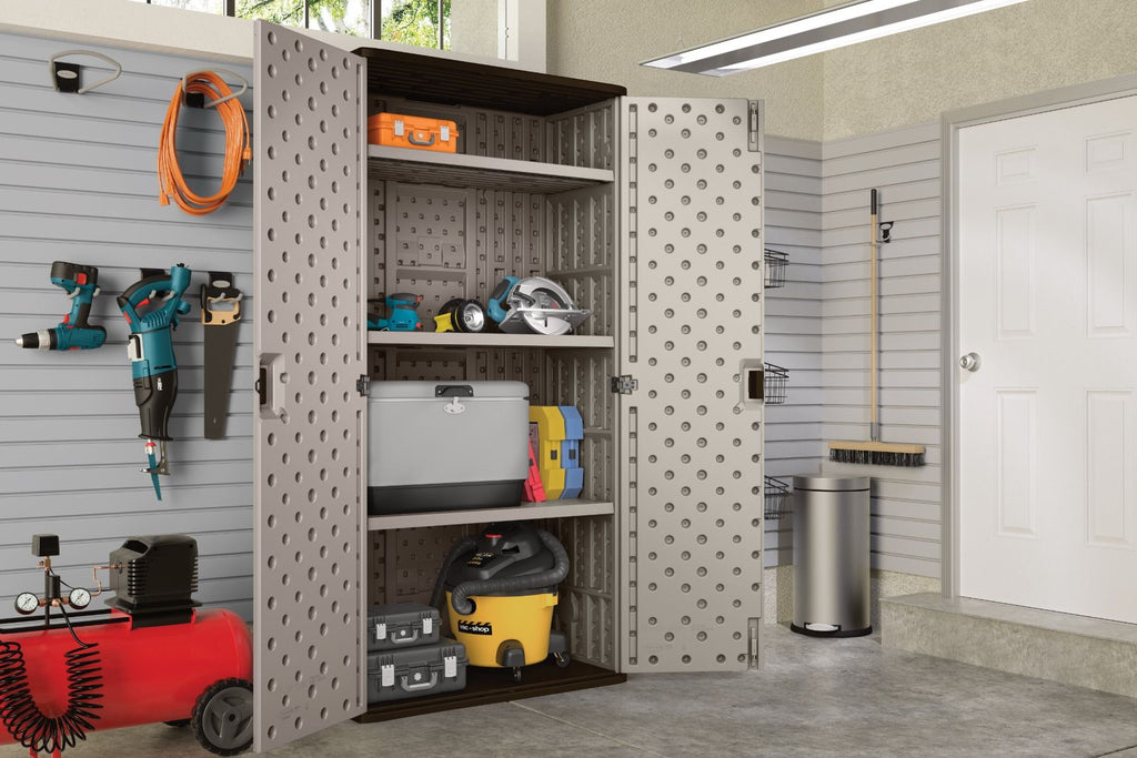 Suncast - Mega Tall Storage Cabinet