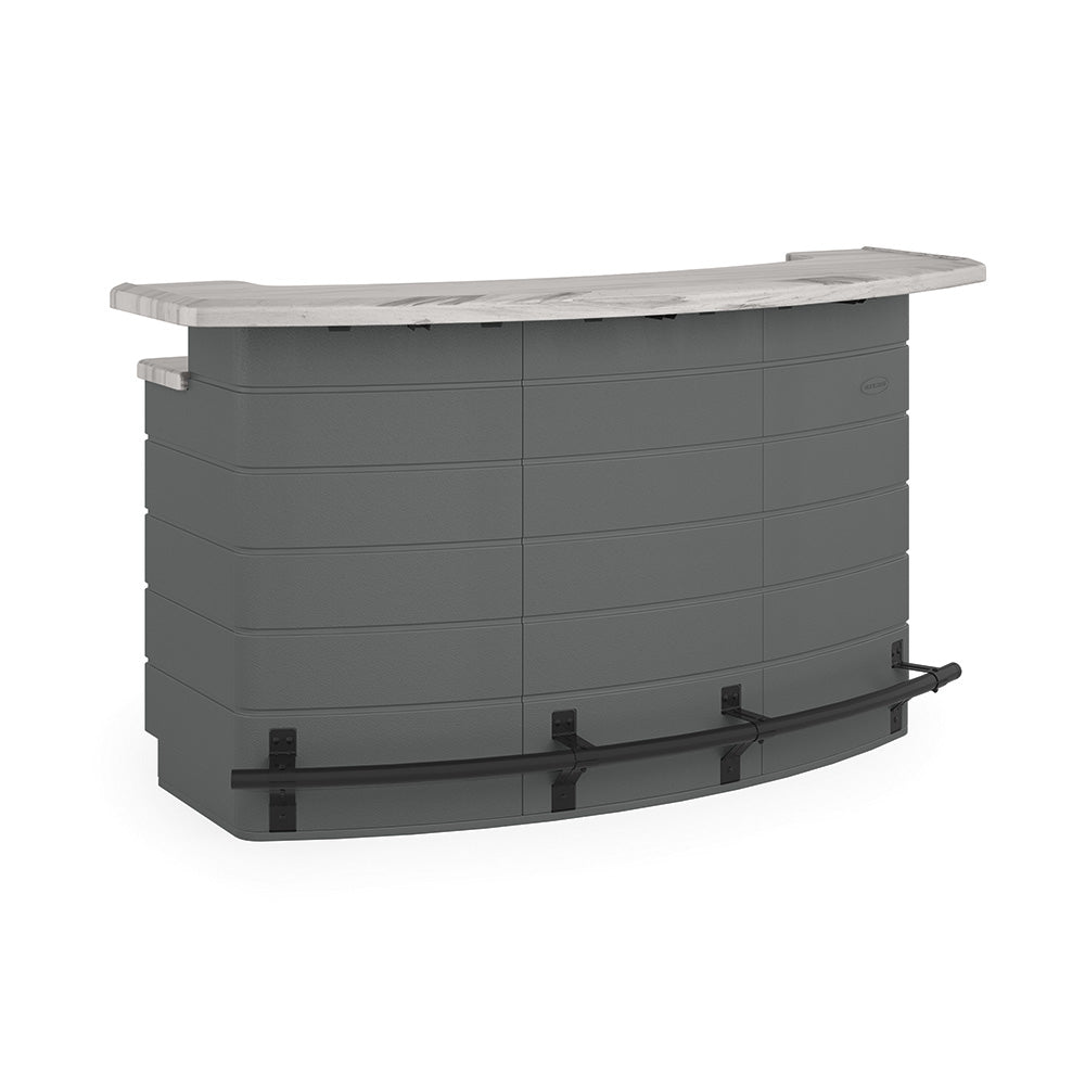 Suncast - Backyard Oasis Entertaining Bar Set (incl. 2 stools & cover)