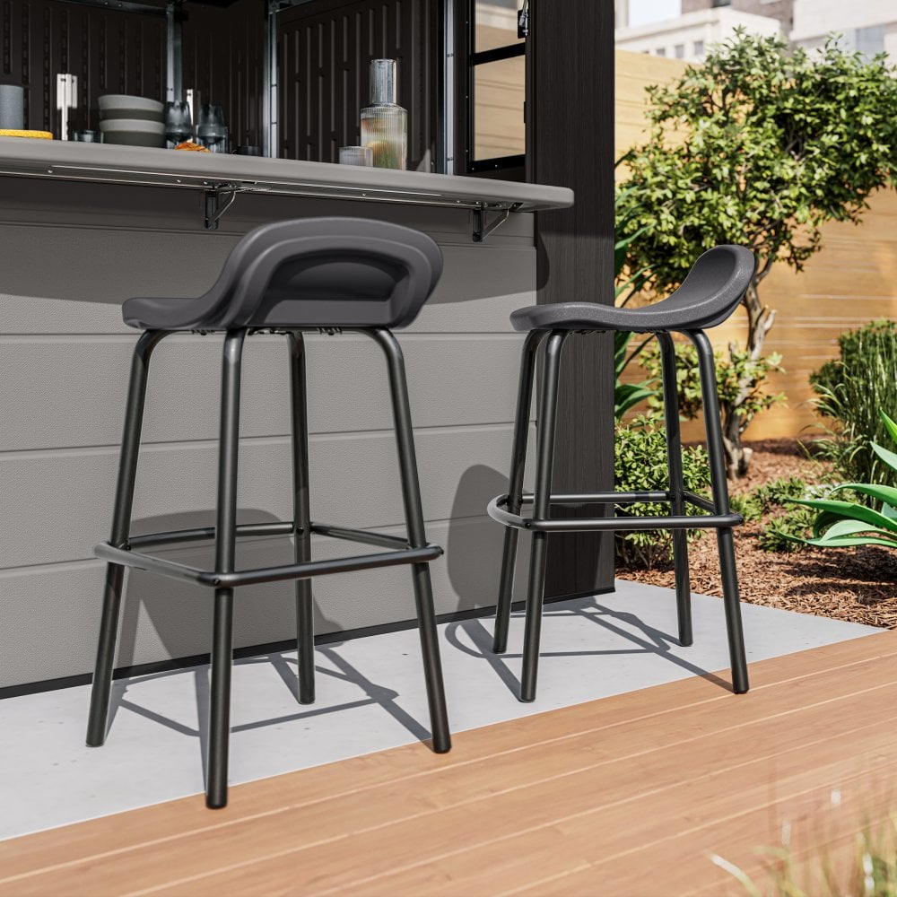 Suncast - Backyard Oasis Entertaining Bar Set (incl. 2 stools & cover)