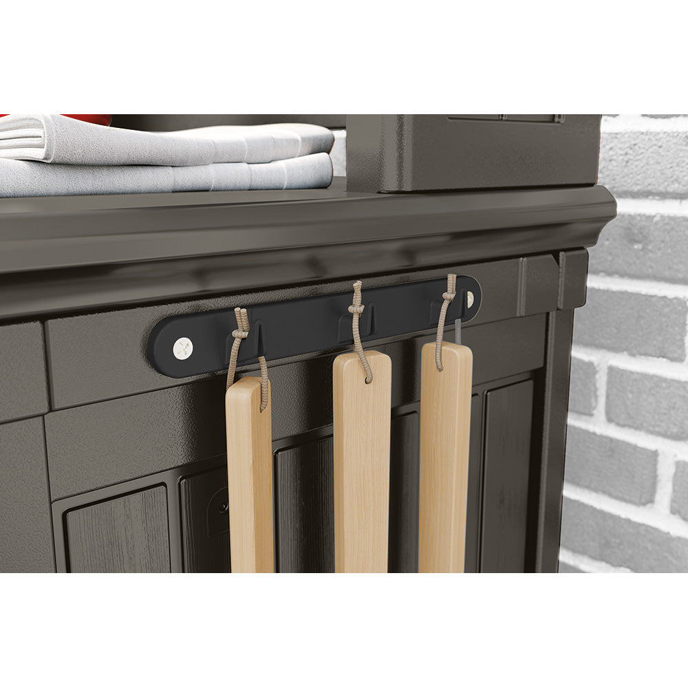 Suncast - Patio Storage and Prep Station - Stoney - Detail View 5