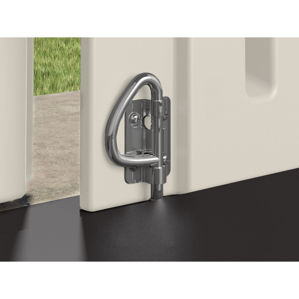Suncast - Everett® 6' x 5' Storage Shed - Dove Gray