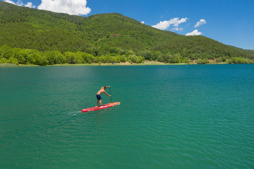 Aqua Marina -- RACE 12' 6" Racing Inflatable Stand Up Paddle Board (iSup)
