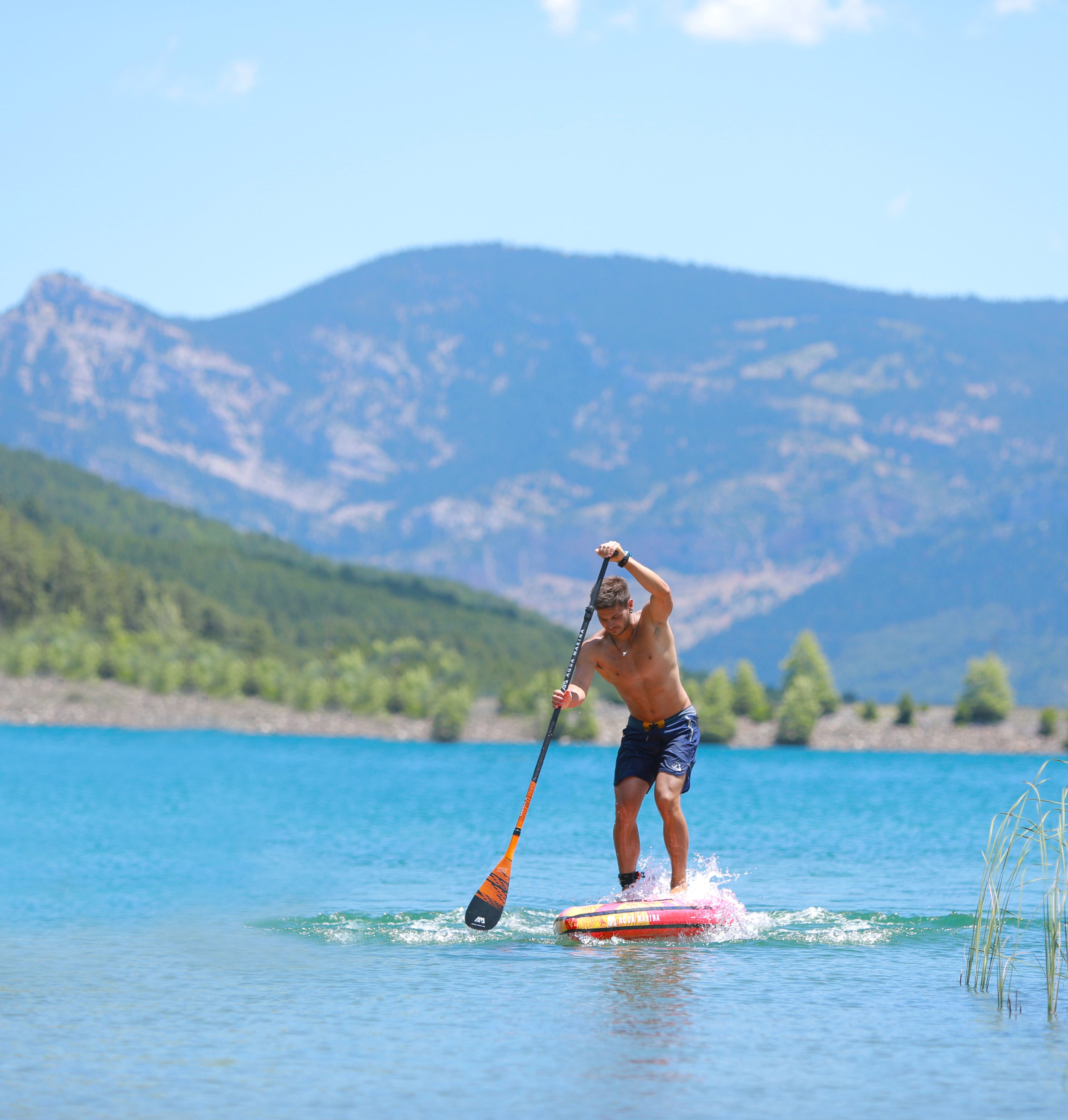 Aqua Marina -- RACE 12' 6" Racing Inflatable Stand Up Paddle Board (iSup)