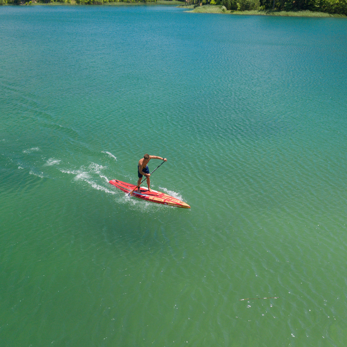 Aqua Marina - RACE 12' 6" Racing Inflatable Stand Up Paddle Board (iSup) - Aqua Marina