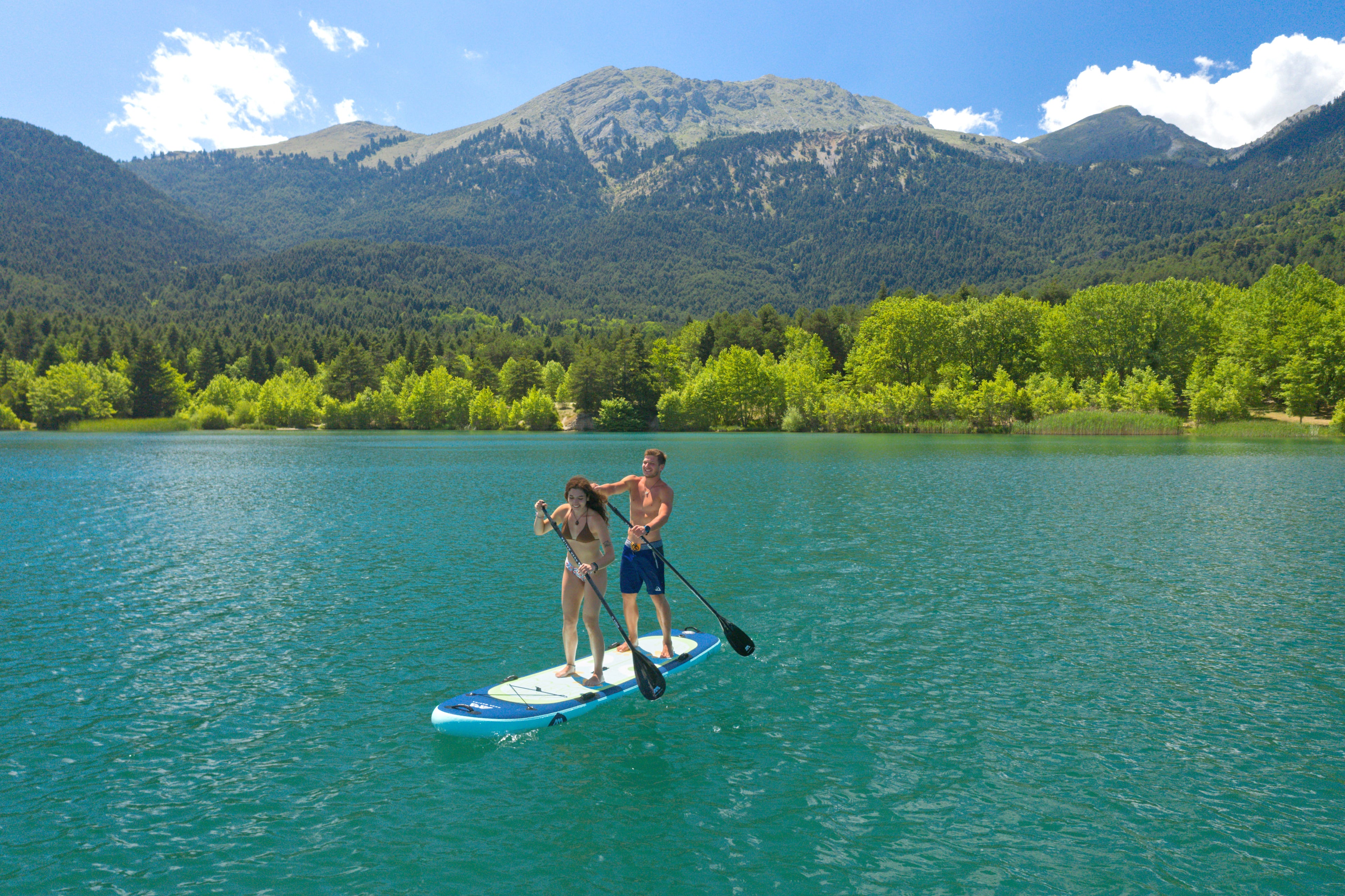 Aqua Marina -- SUPER TRIP 12'2" Family Inflatable Stand Up Paddle Board (iSup)