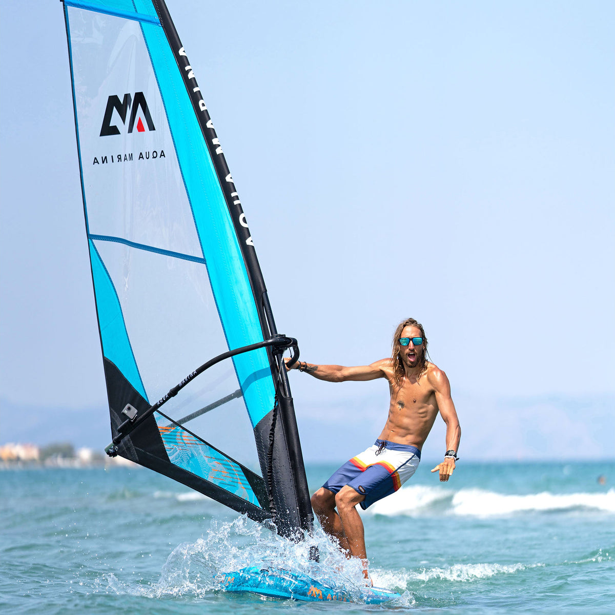 Aqua Marina - BLADE 10' 6" Windsurf Inflatable Stand Up Paddle Board (iSup) - Aqua Marina