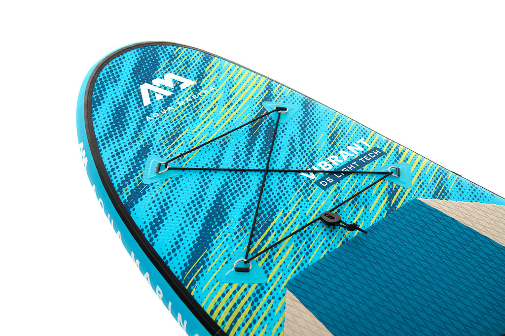 Aqua Marina -- VIBRANT 8' Youth Inflatable Stand Up Paddle Board (iSup)