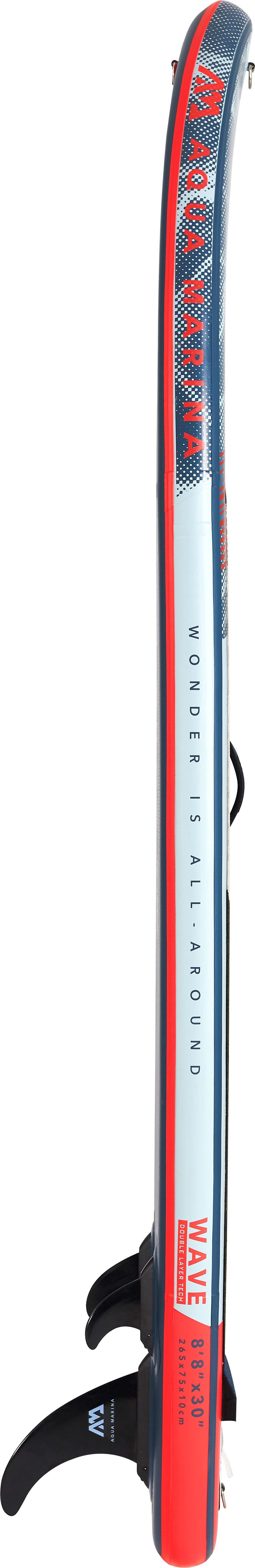 Aqua Marina -- WAVE 8' 8" Surf Inflatable Stand Up Paddle Board (iSup)