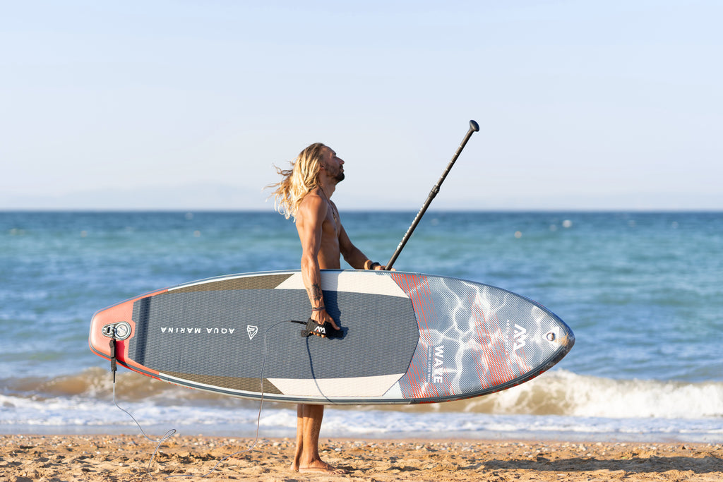 Aqua Marina -- WAVE 8' 8" Surf Inflatable Stand Up Paddle Board (iSup)