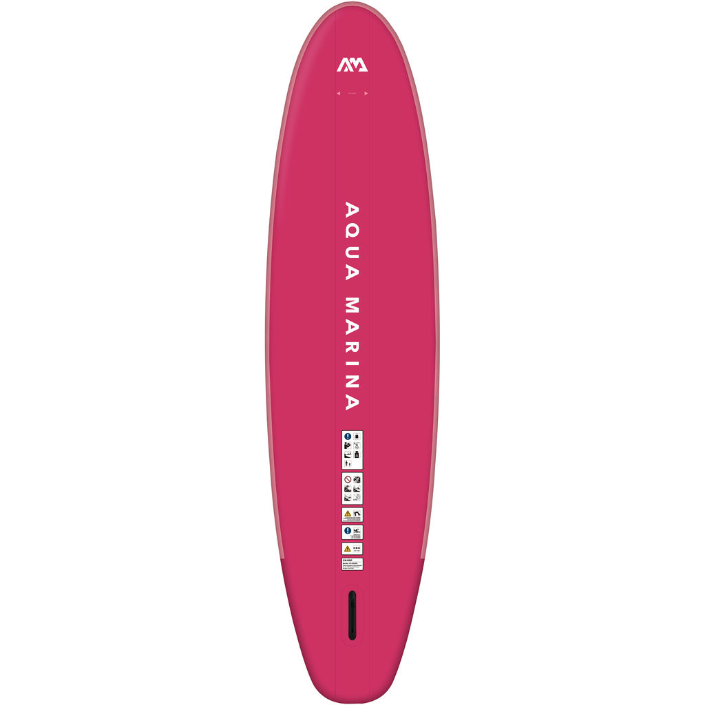 Aqua Marina - CORAL 10'2" (Raspberry) Advanced All-Around Inflatable Stand Up Paddle Board (iSup) - Aqua Marina