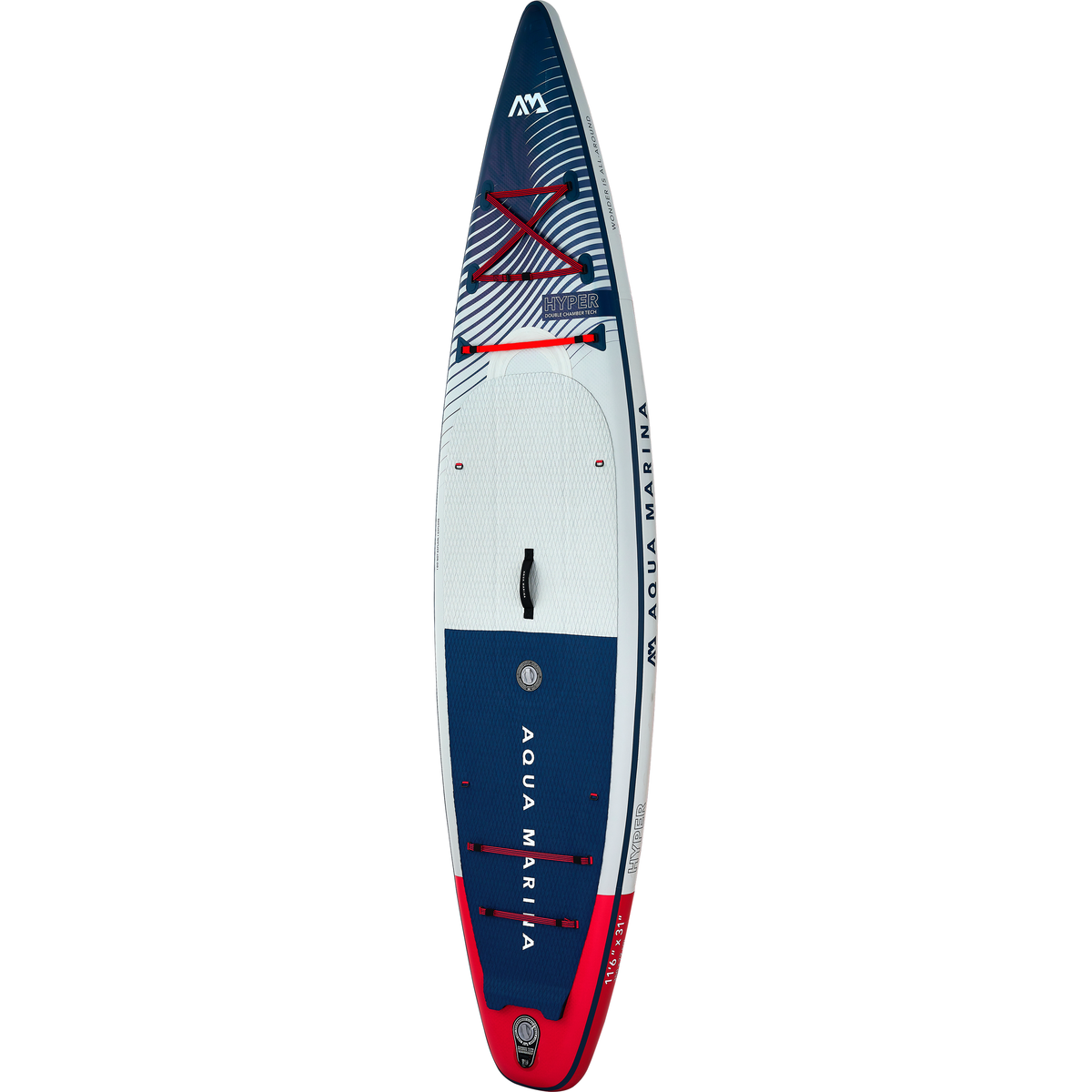 Aqua Marina - HYPER Touring 12' 6" Inflatable Stand Up Paddle Board (iSup) - Aqua Marina