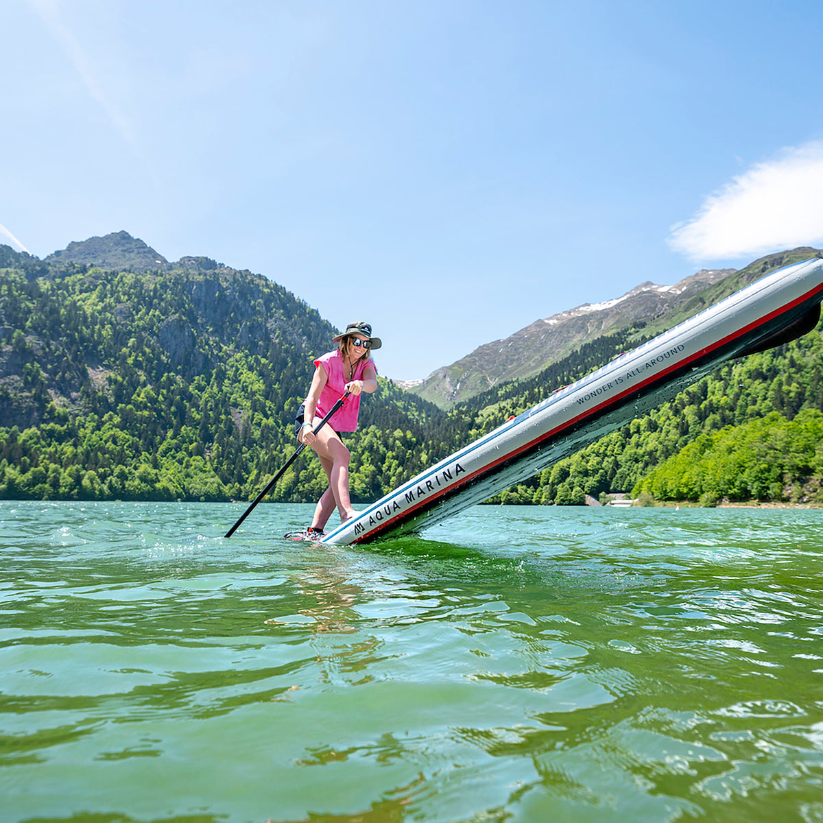 Aqua Marina - HYPER Touring 12' 6" Inflatable Stand Up Paddle Board (iSup) - Aqua Marina