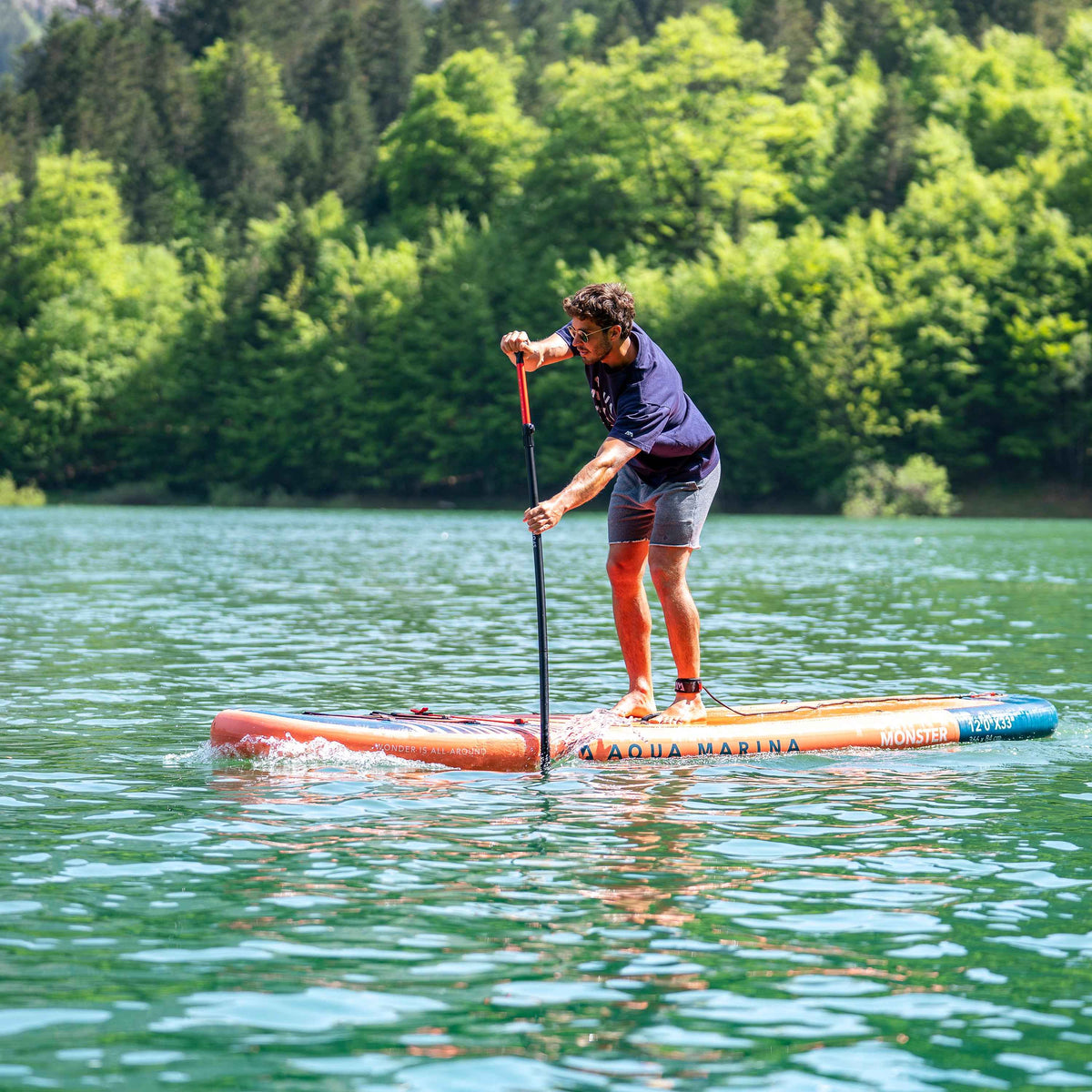 Aqua Marina - MONSTER 12'0" All-Around Inflatable Stand Up Paddle Board (iSup)