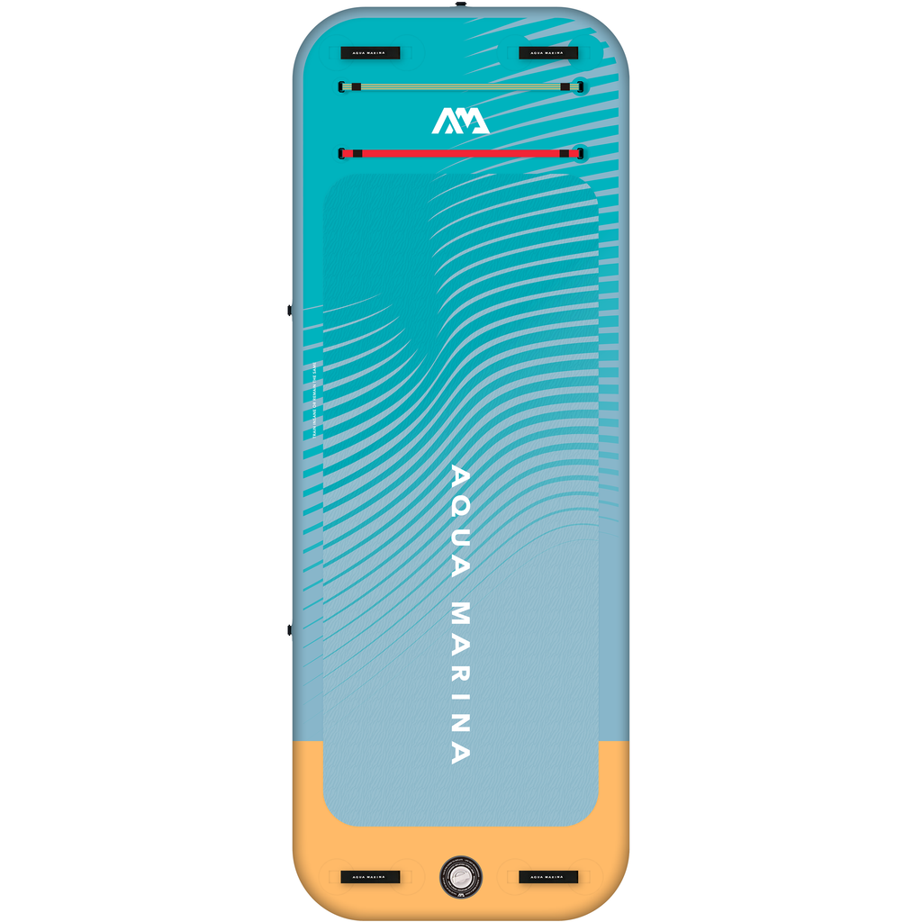 Aqua Marina - PEACE 8'2" Inflatable Fitness Mat w/Carry Strap - Aqua Marina