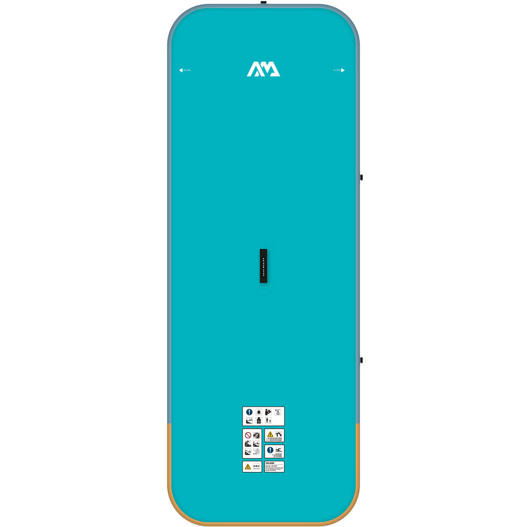 Aqua Marina - PEACE 8'2" Inflatable Fitness Mat w/Carry Strap - Aqua Marina