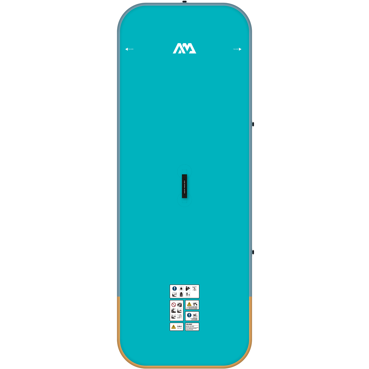 Aqua Marina - PEACE 8'2" Inflatable Fitness Mat w/Carry Strap - Aqua Marina