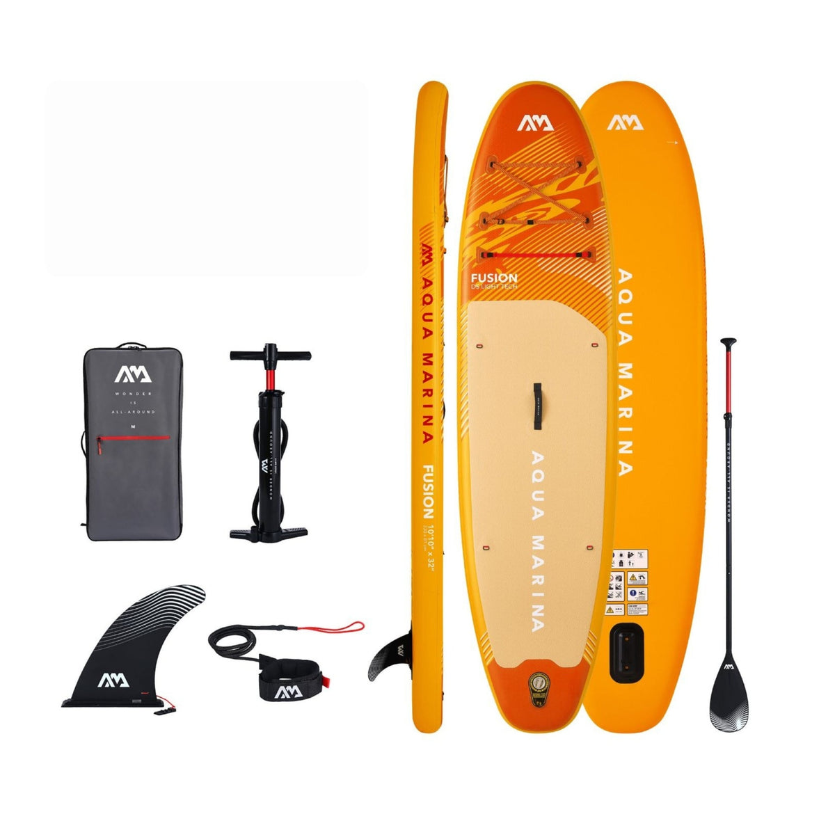 Aqua Marina - FUSION 10'10" All-Around Inflatable Stand Up Paddle Board (iSup) - Aqua Marina Canada