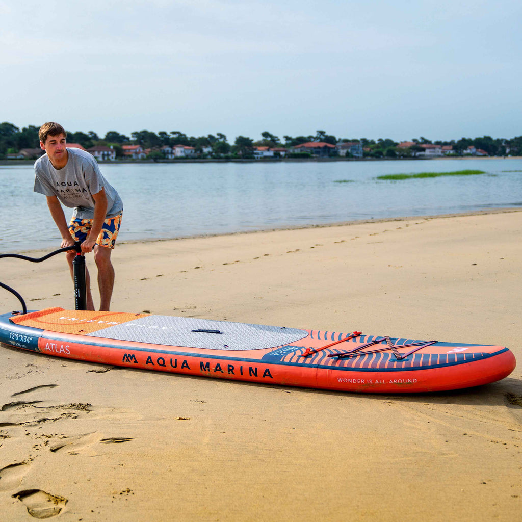 Aqua Marina - ATLAS 12'0" Advanced All-Around Inflatable Stand Up Paddle Board (iSup)