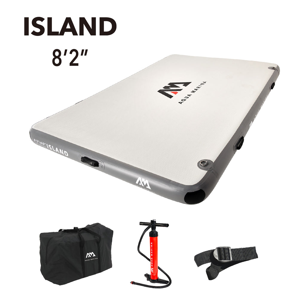 Aqua Marina - ISLAND 8' 2" Inflatable Air Platform - Aqua Marina