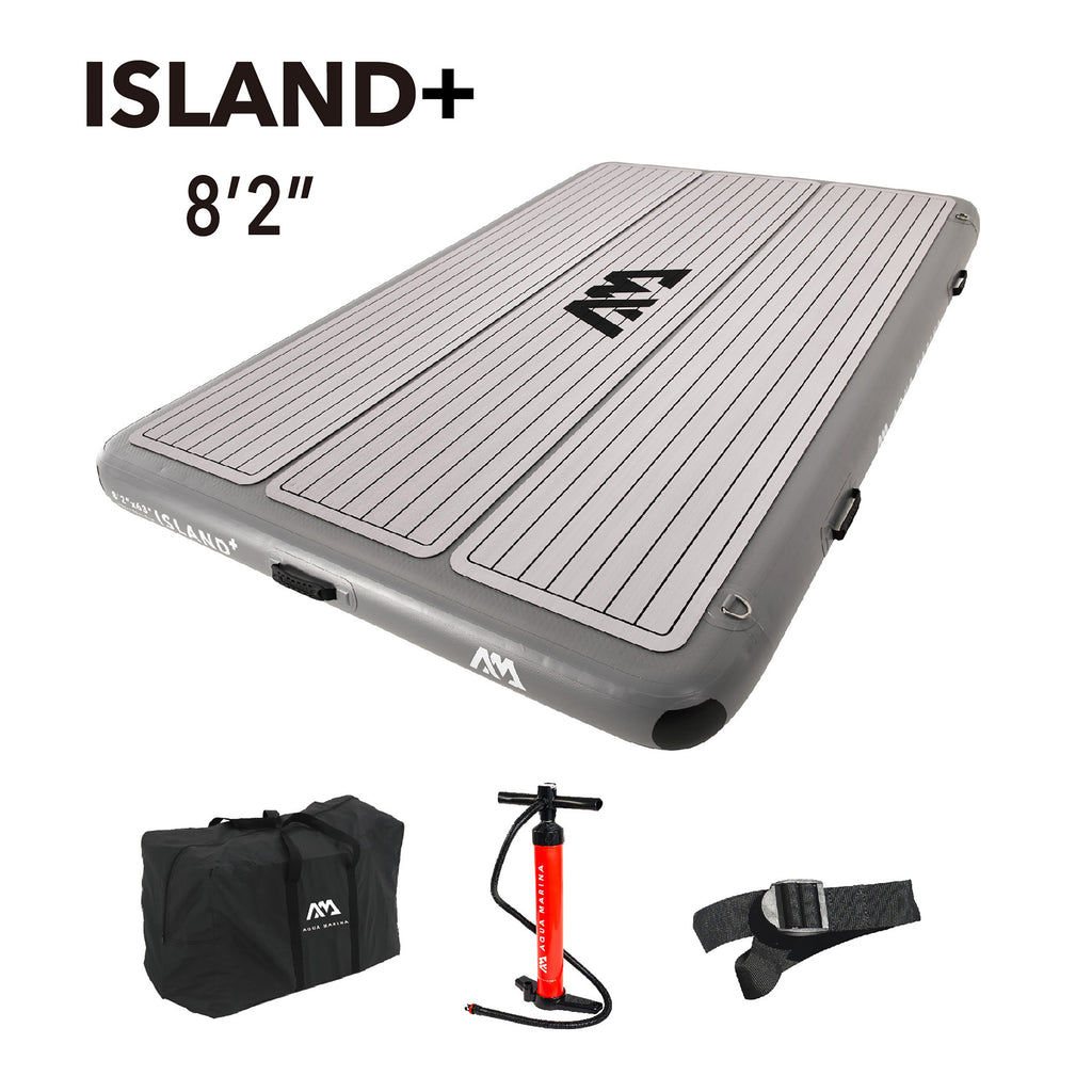 Aqua Marina - ISLAND+ 8' 2" Inflatable Air Platform - Aqua Marina