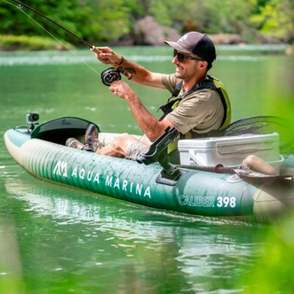 Aqua Marina - Caliber Angling Kayak 1/2-person - Aqua Marina