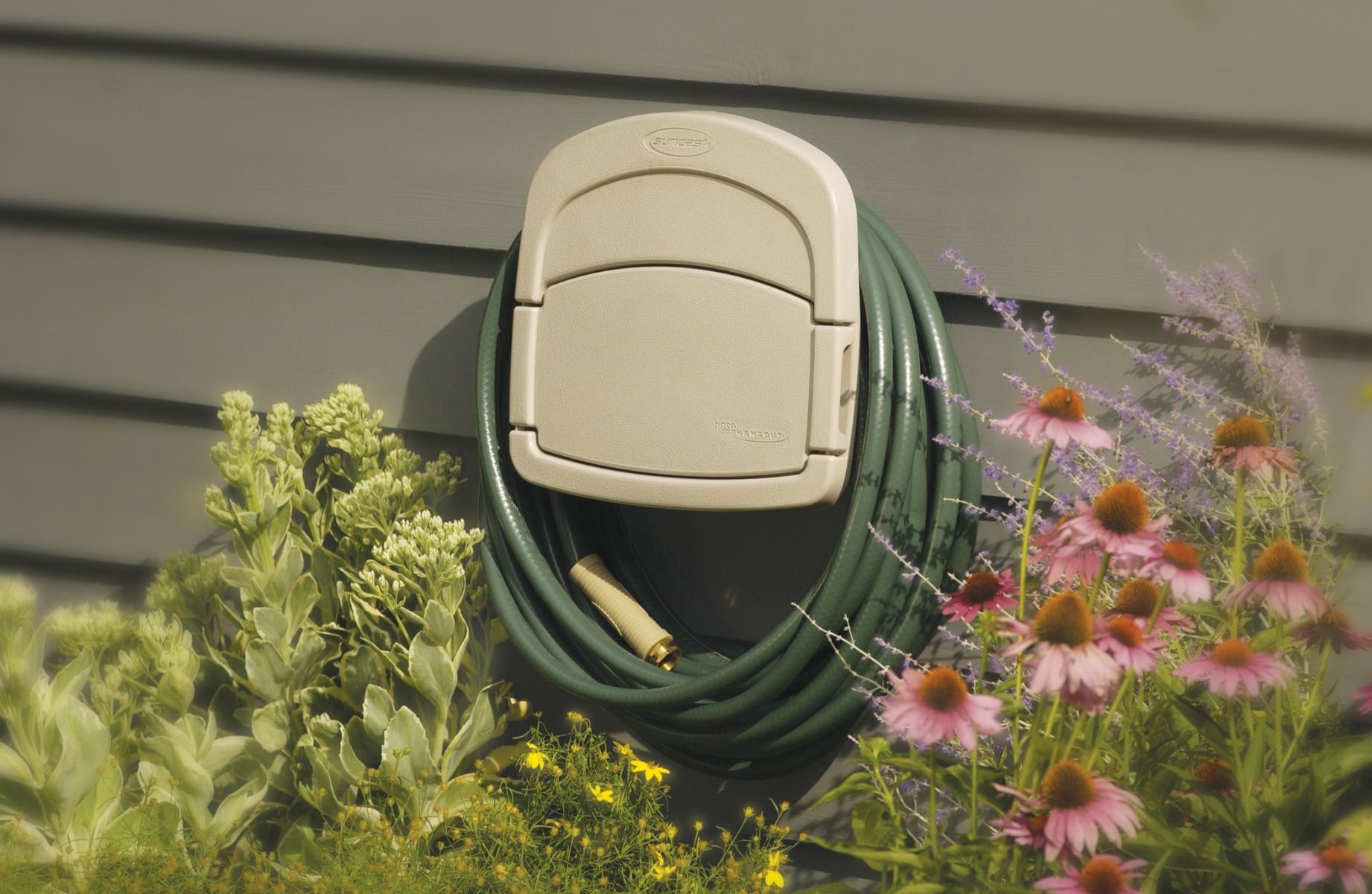 Suncast -150 ft. Hose Hangout® - Light Taupe