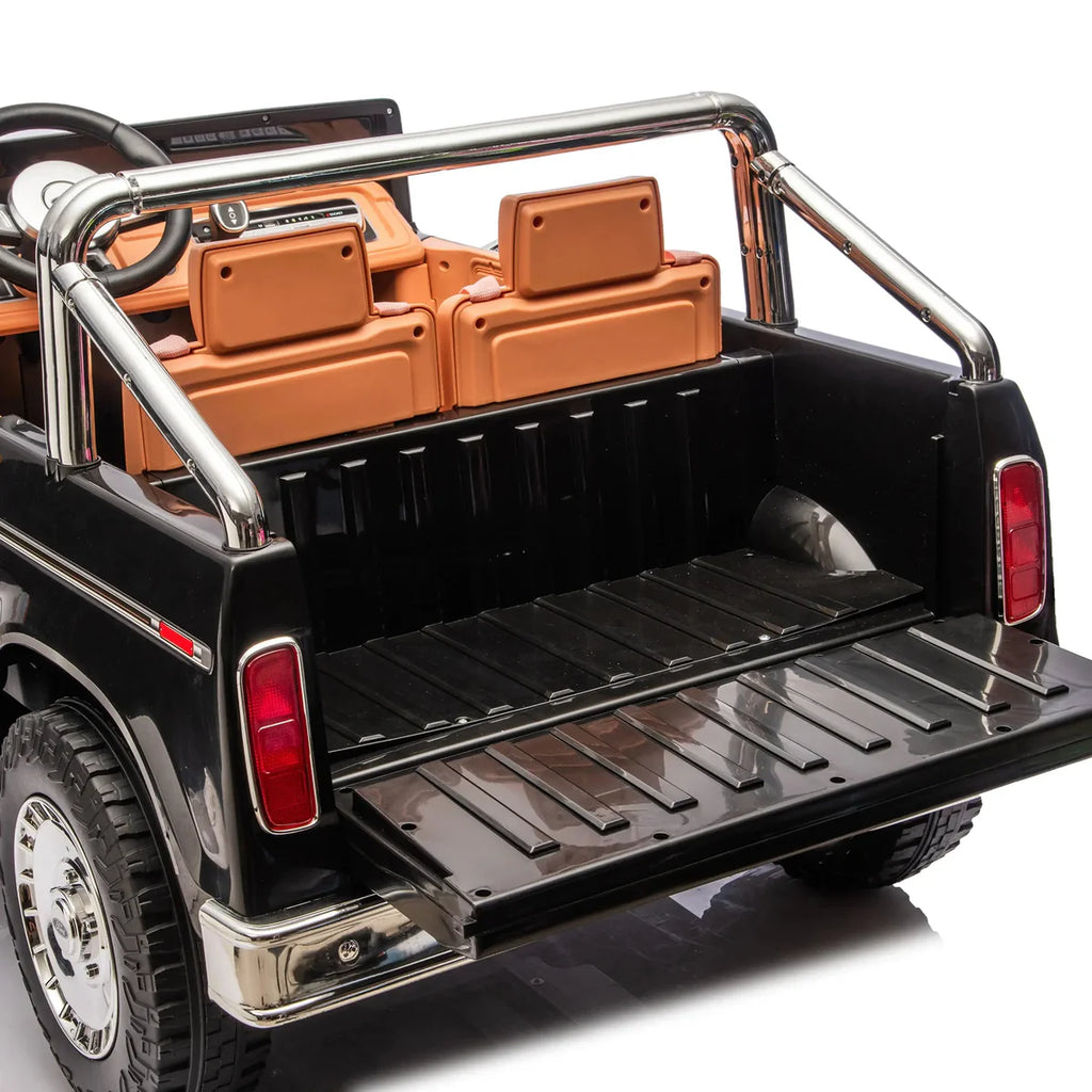 Freddo - Ford F-150 24V 2-Seater Kids Ride-On Truck - Black