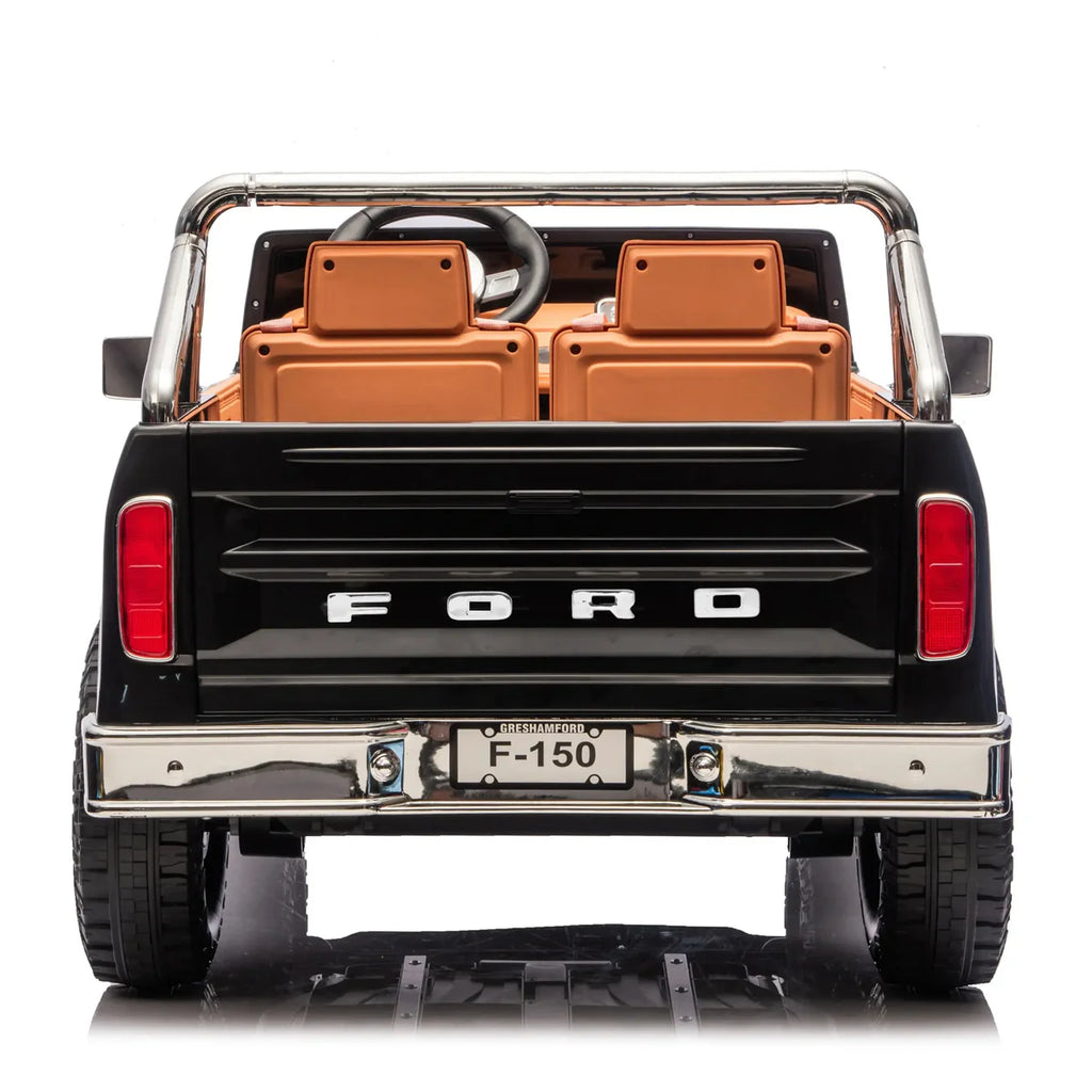 Freddo - Ford F-150 24V 2-Seater Kids Ride-On Truck - Black