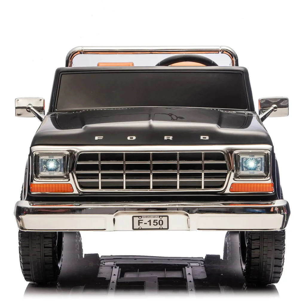 Freddo - Ford F-150 24V 2-Seater Kids Ride-On Truck - Black