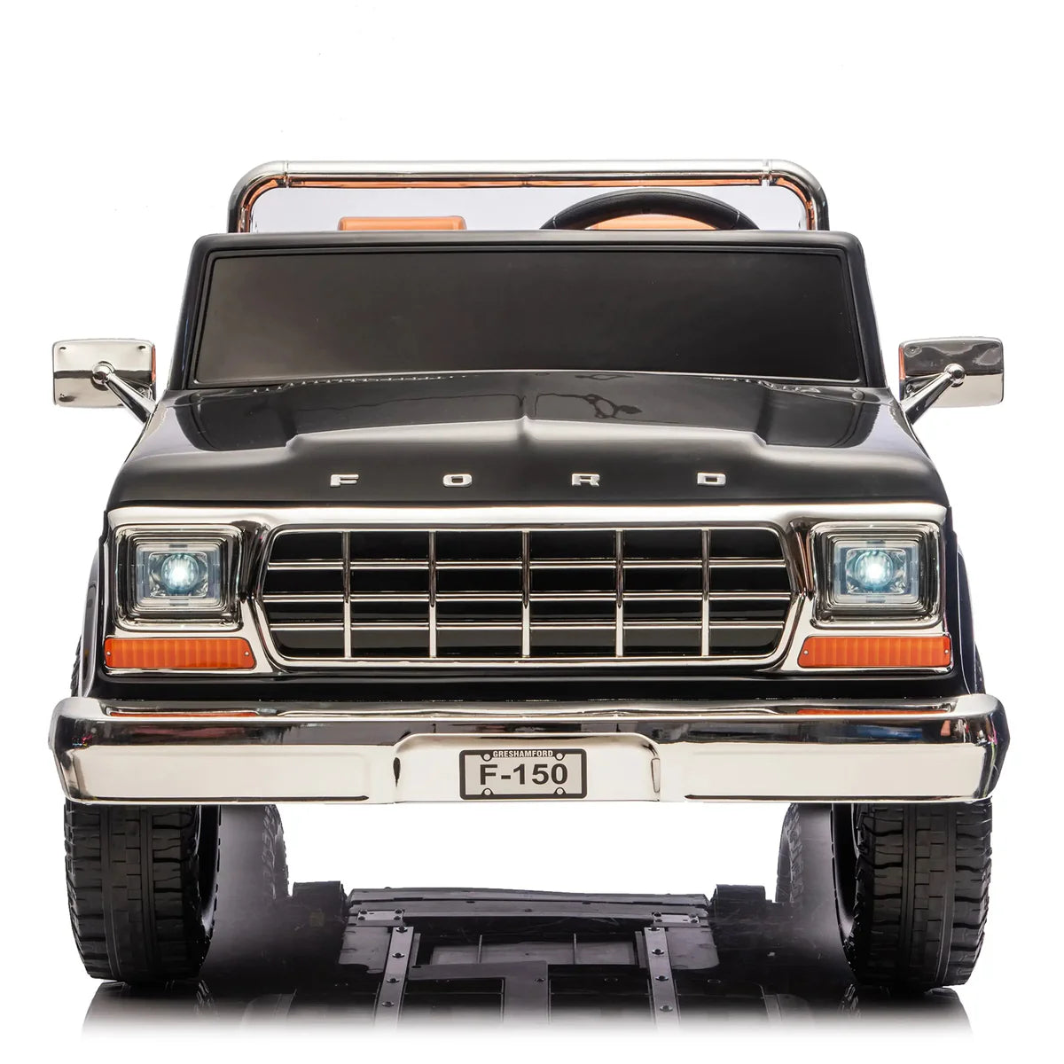 Freddo - Ford F-150 24V 2-Seater Kids Ride-On Truck - Black
