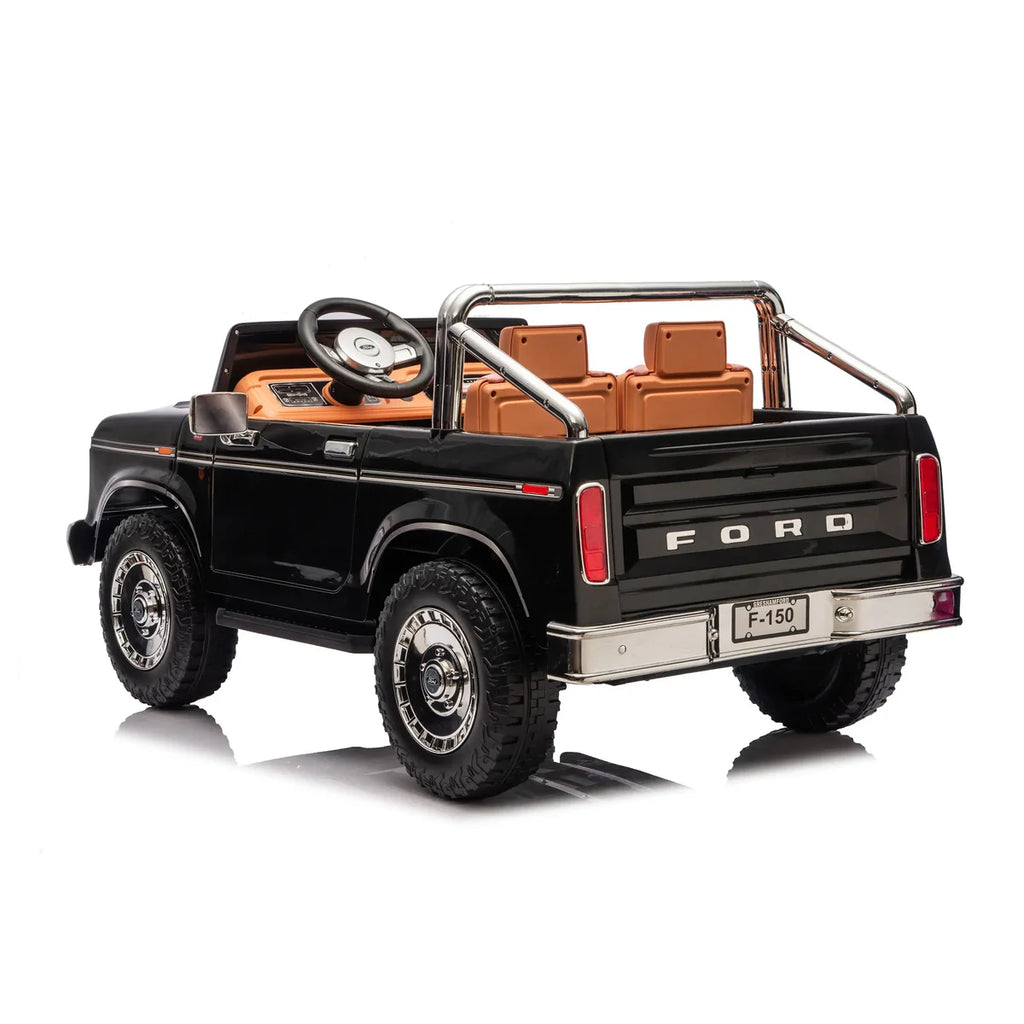 Freddo - Ford F-150 24V 2-Seater Kids Ride-On Truck - Black