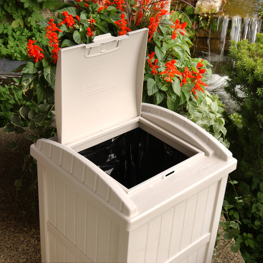 Suncast - Trash Hideaway® - Light Taupe