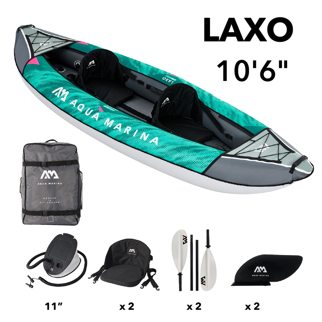 Aqua Marina - LAXO 320 Recreational 2-person Kayak - Aqua Marina