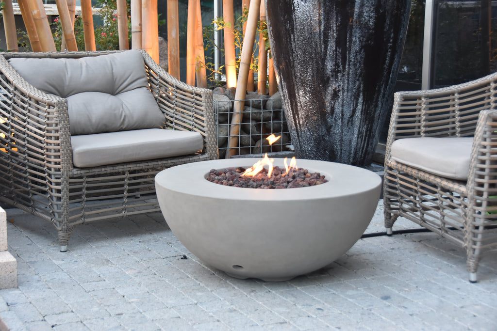 Roca Fire Table - Natural Gas - Elementi Fires - Detail View - Elementi Fires