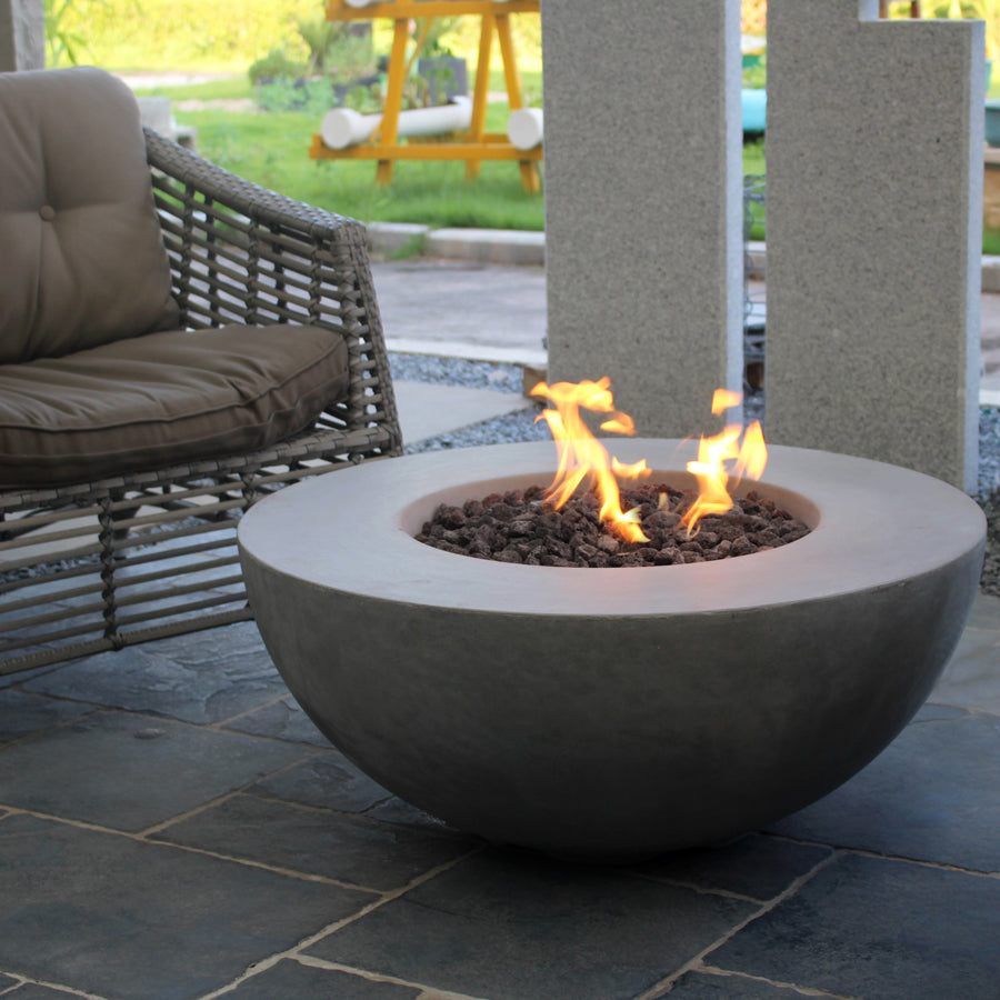 Roca Fire Table - Liquid Propane - View 5 - Elementi Fires