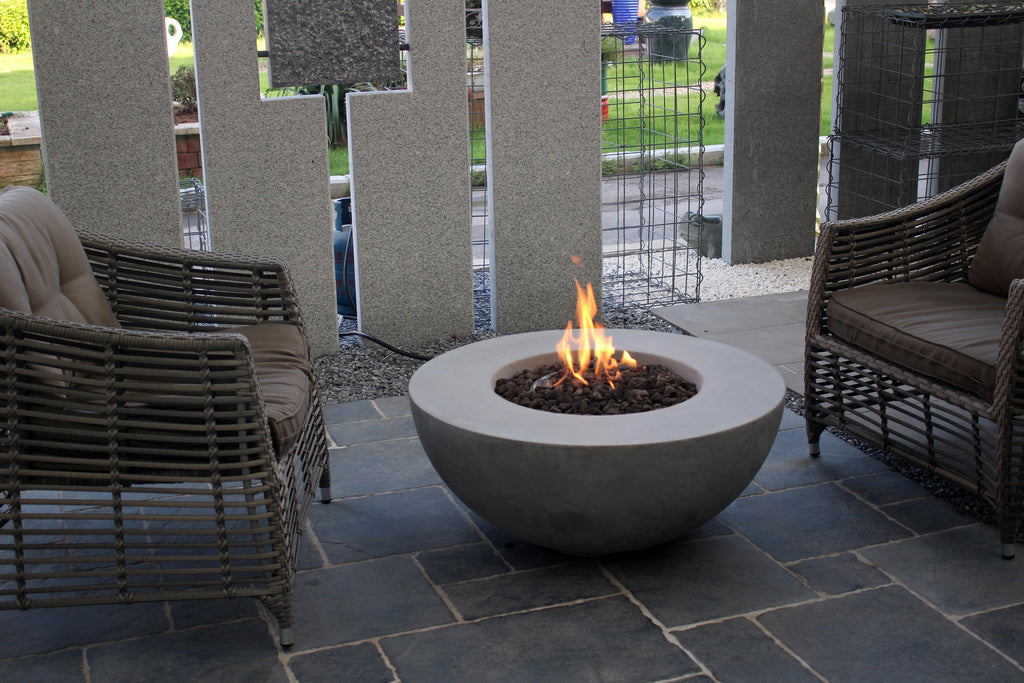 Roca Fire Table - Liquid Propane - Alternate View - Elementi Fires