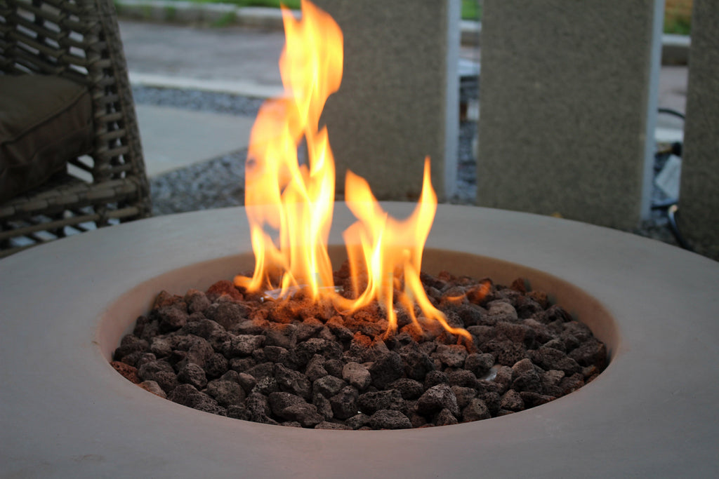 Roca Fire Table - Liquid Propane - View 6 - Elementi Fires