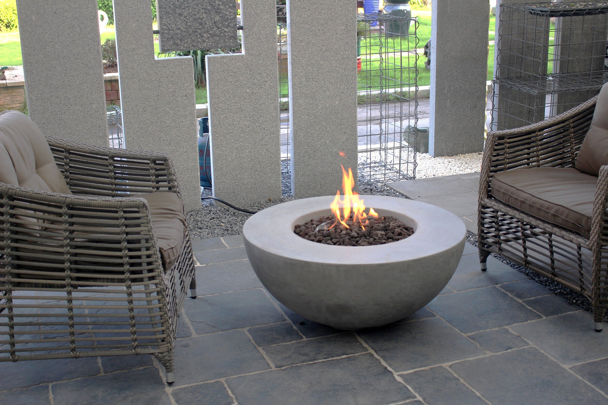 Roca Fire Table - Liquid Propane - View 10 - Elementi Fires