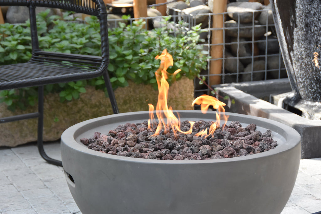 Nantucket Fire Bowl - Liquid Propane - View 6 - Elementi Fires