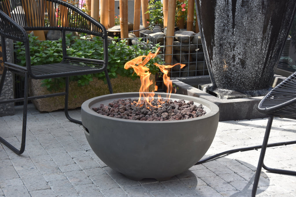 Nantucket Fire Bowl - Natural Gas - View 7 - Elementi Fires