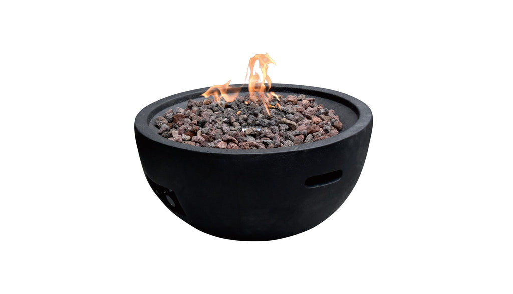 Jefferson Fire Bowl - Liquid Propane - Main View - Elementi Fires