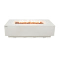 Elementi Plus - Sarasota Fire Table - Frosted Cream White - Natural Gas - Main View