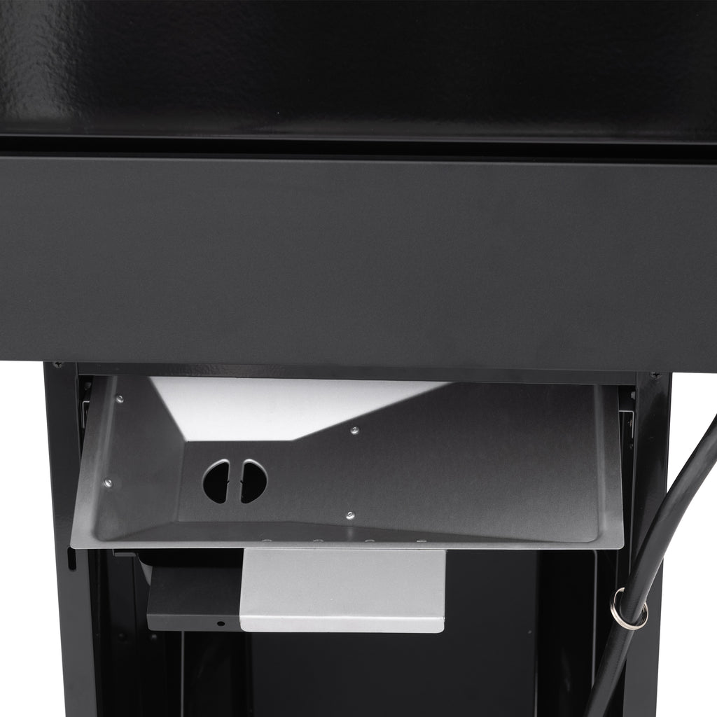 Kenmore - 3 Burner Pedestal Gas Grill - Black/Copper