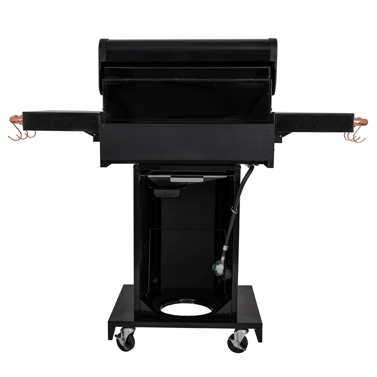 Kenmore - 3 Burner Pedestal Gas Grill - Black/Copper