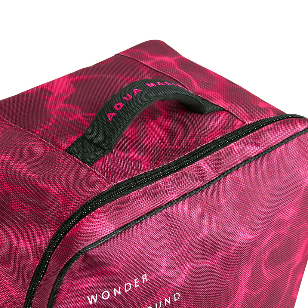 Aqua Marina - Premium Luggage Bag - (Raspberry) with rolling wheel 132L - Aqua Marina