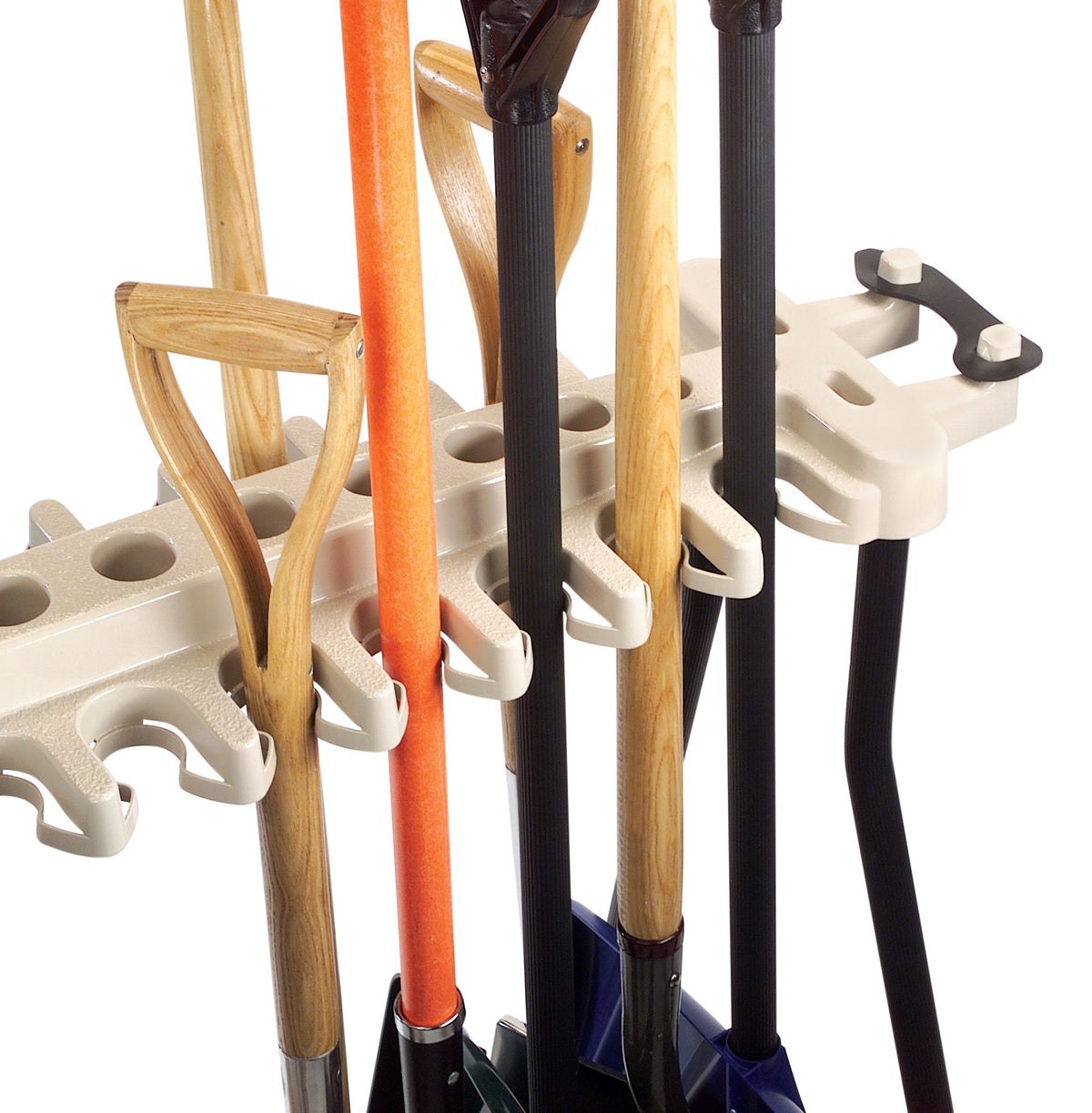Suncast - Tool Rack with Wheels - Taupe